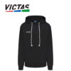 áo hoodie Victas Play Logo Pull Parker màu đen